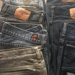 21 Pairs Of Designer And Vintage Jeans