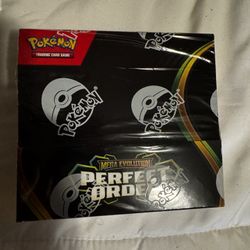Pokémon perfect order booster Box