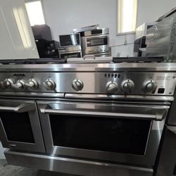 48" GE MONOGRAM DUAL FUEL RANGE STAINLESS STEEL 