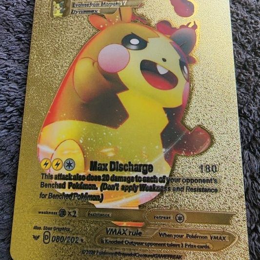 morpeko vmax pokemon card Morpeko VMax - 038/072 Full Art Ultra Rare