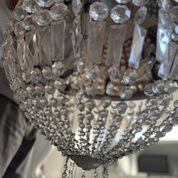 Chandelier Crystal Vintage 