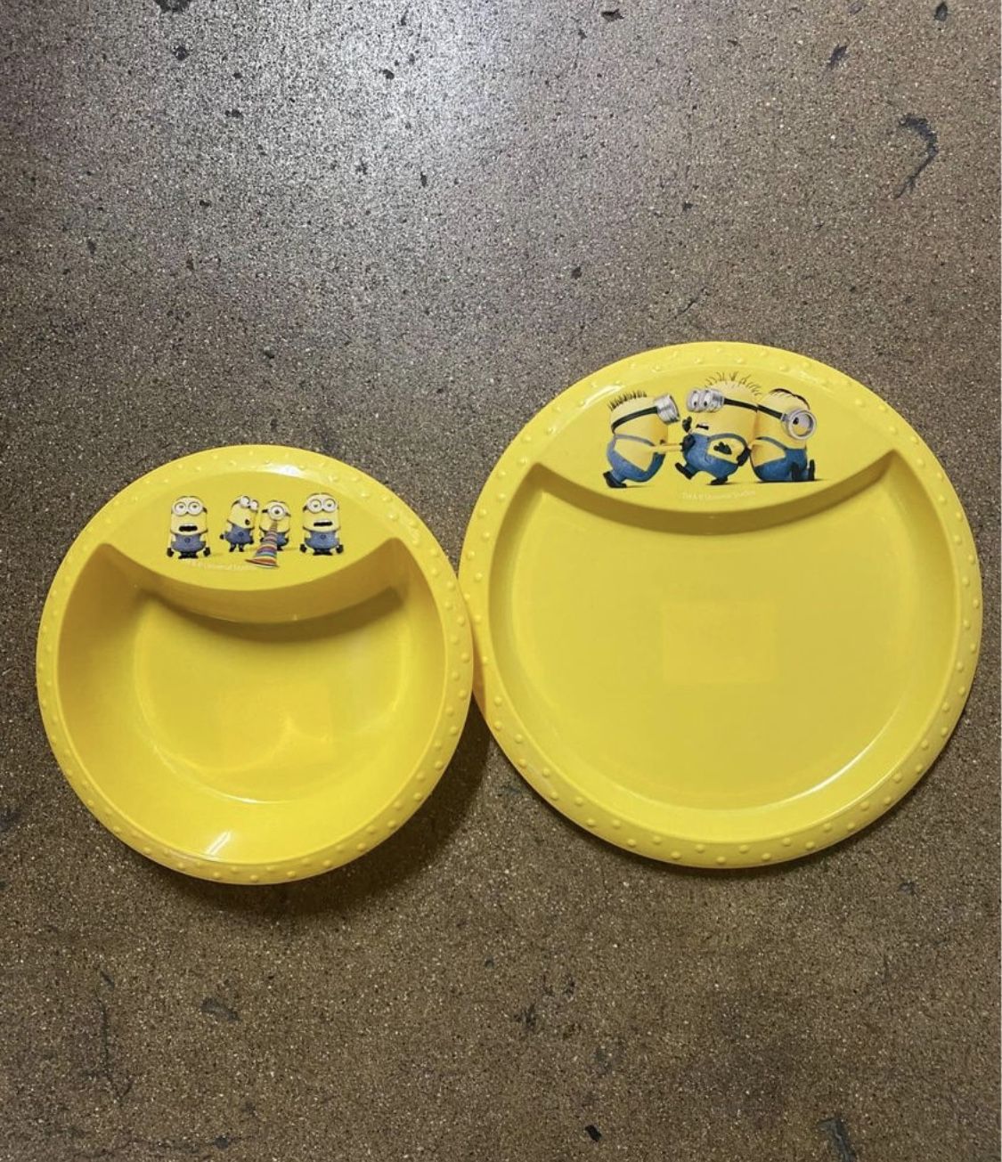 Despicable Me Minion Reusable Plate And Bowl