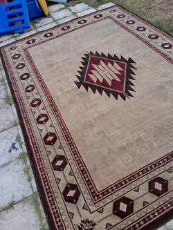 SOUTHWEST AREA RUG 10.5" x 7"9" Large