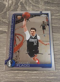 2025-26 Cooper Flagg Topps Chrome Update Series Rookie