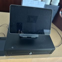 Square POS COMPLETE SET With Receipt Printer , Card Reader. Etc 