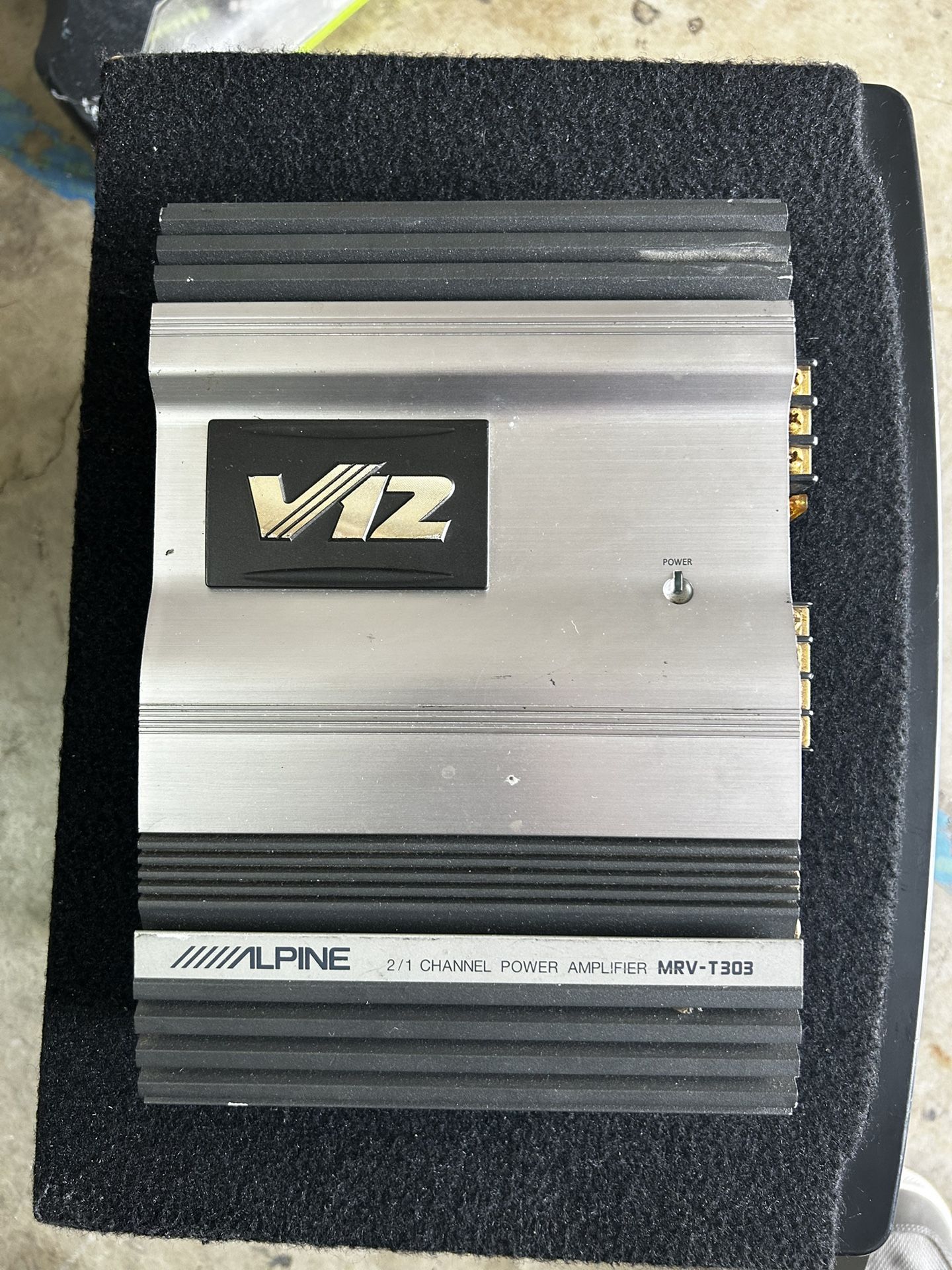 Alpine V12 MRV-T303 Amplifier
