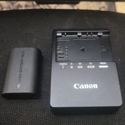 CANON Battery Charger LC-E6 + ProMaster Li-ion battery for the Canon LP-E6NH