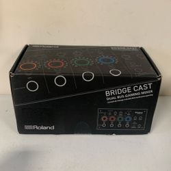 Roland Bridge Cast Dual Bus Gaming Mixer, Professional Audio Streaming Interface and Mixer for Online Gamers.               Pg
