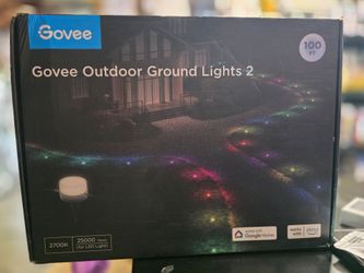 Govee Outdoor Ground Lights 2 - 100 FT - Brand New In Box
