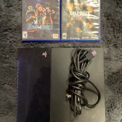 PlayStation 4 With Games OBO 