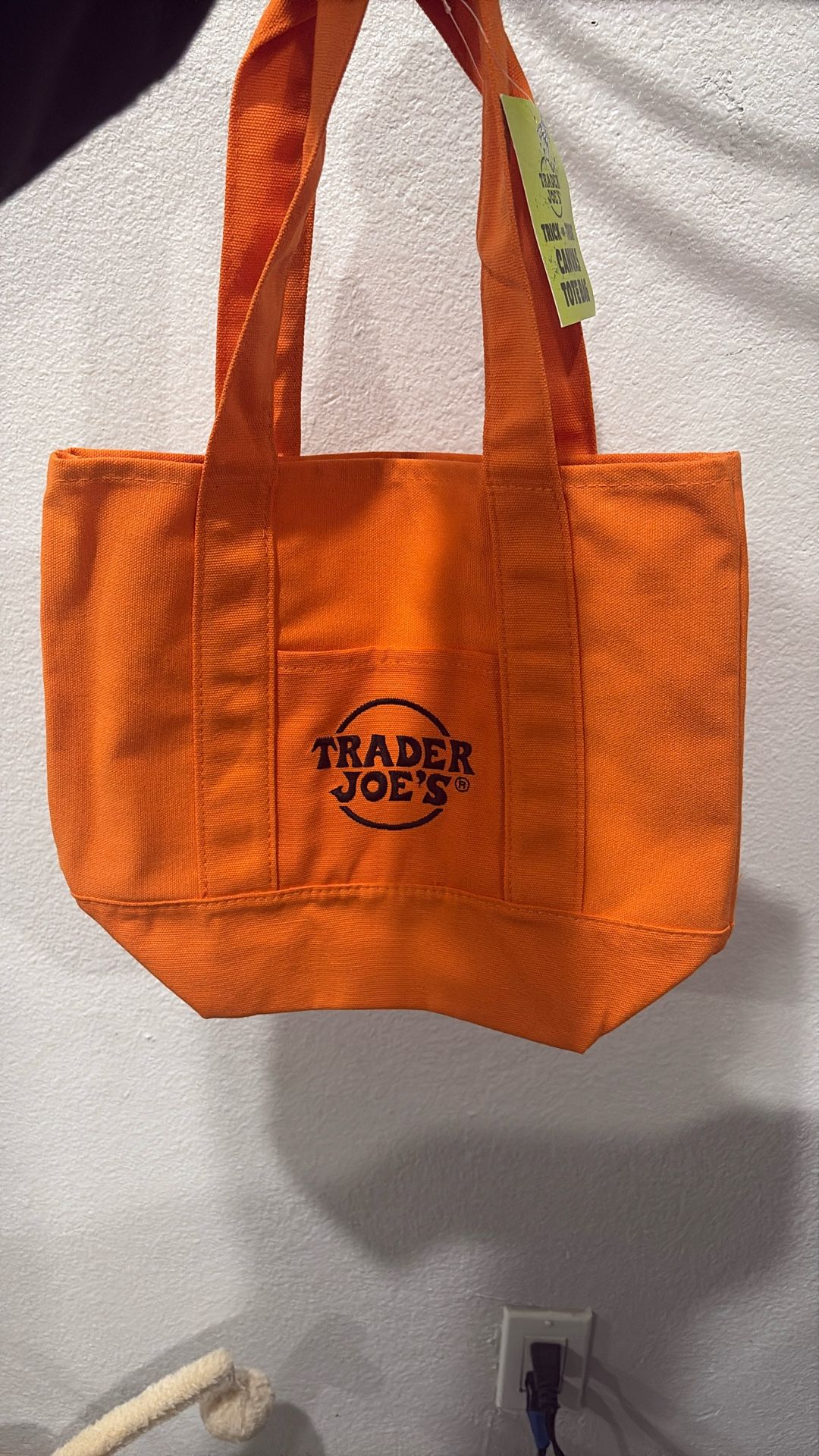 Orange Trader Joe’s Tote Bag