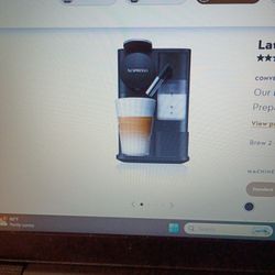 Nespresso Original lattisma-One In Black And White