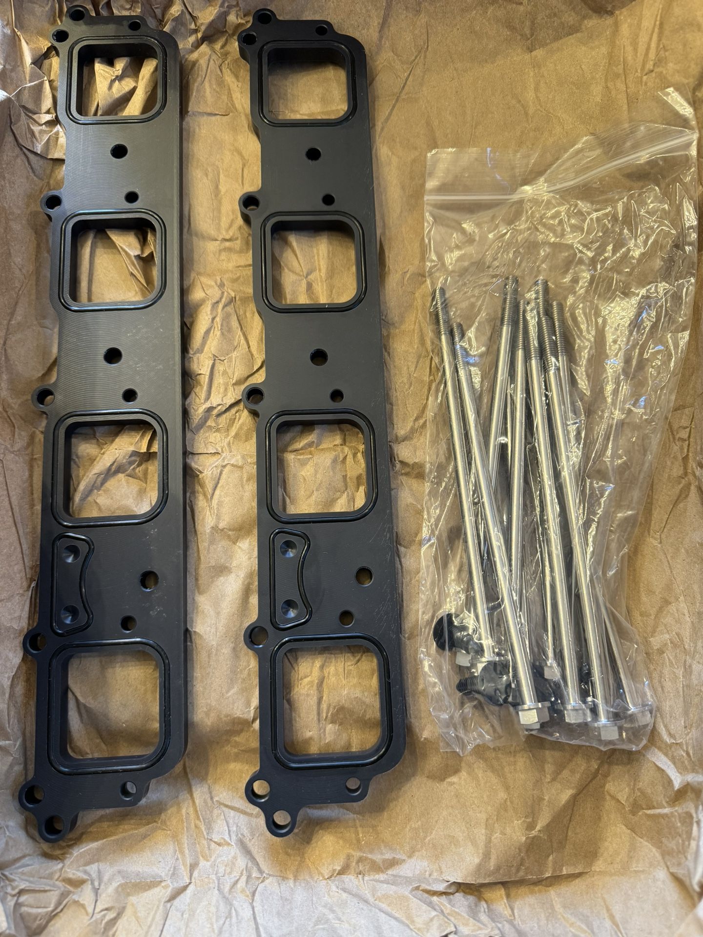 FI Interchiller Hellcat Spacers with Titanium bolts