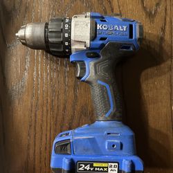 Kobalt 24v 1/2 Inch Brushless Hammer Drill 