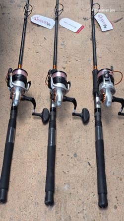 Quantum PT Spinning Rod and Reel Combos – 125.00 Each