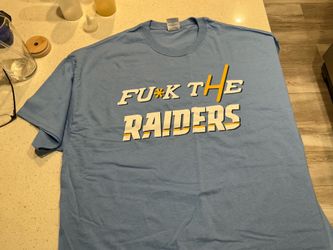 San Diego Chargers Anti Raiders Powder Blue Fan T-Shirt