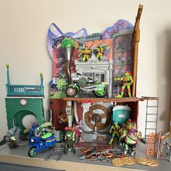 Teenage Mutant Ninja Turtles Mutant Mayhem Sewer Lair Mu