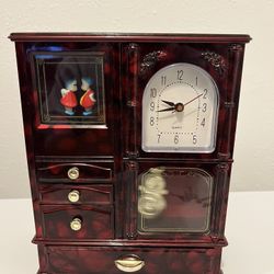 Eleco Vintage Style Jewelry Box Quartz Watch