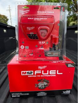 Milwaukee M12 FUEL Circular Saw + XC 4.0 Battery & Charger Kit – Brand New