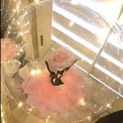 Christmas lighting balloon decoration