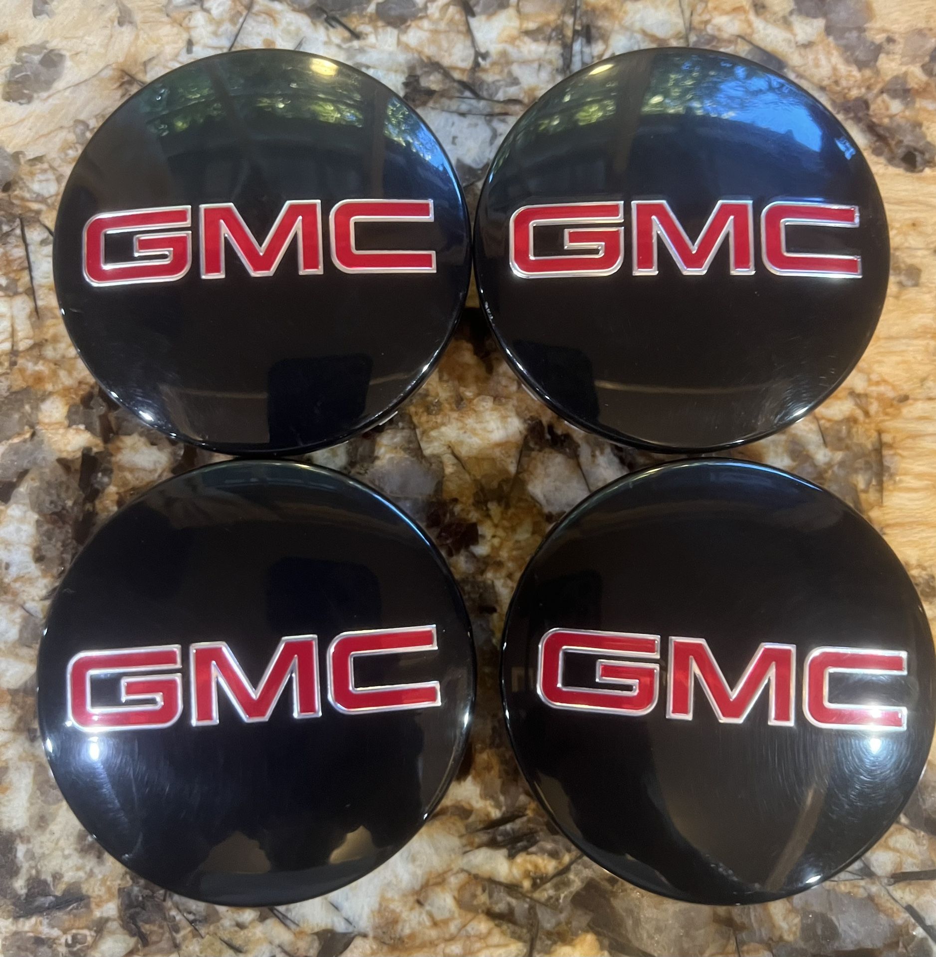 Original OEM GMC Wheel Center Hub Caps