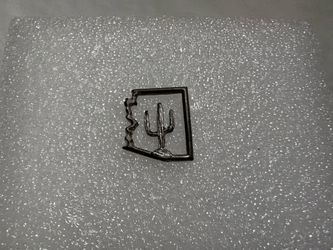 Arizona State Saguaro Cactus Metal Charm