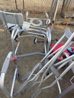 walkers, bath aids, crutches