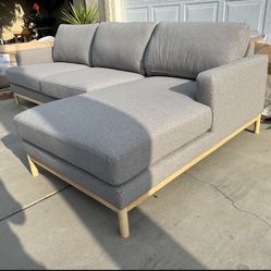 Brand New. Large Sofa Sectional. Mid Century Modern Style. Price $775