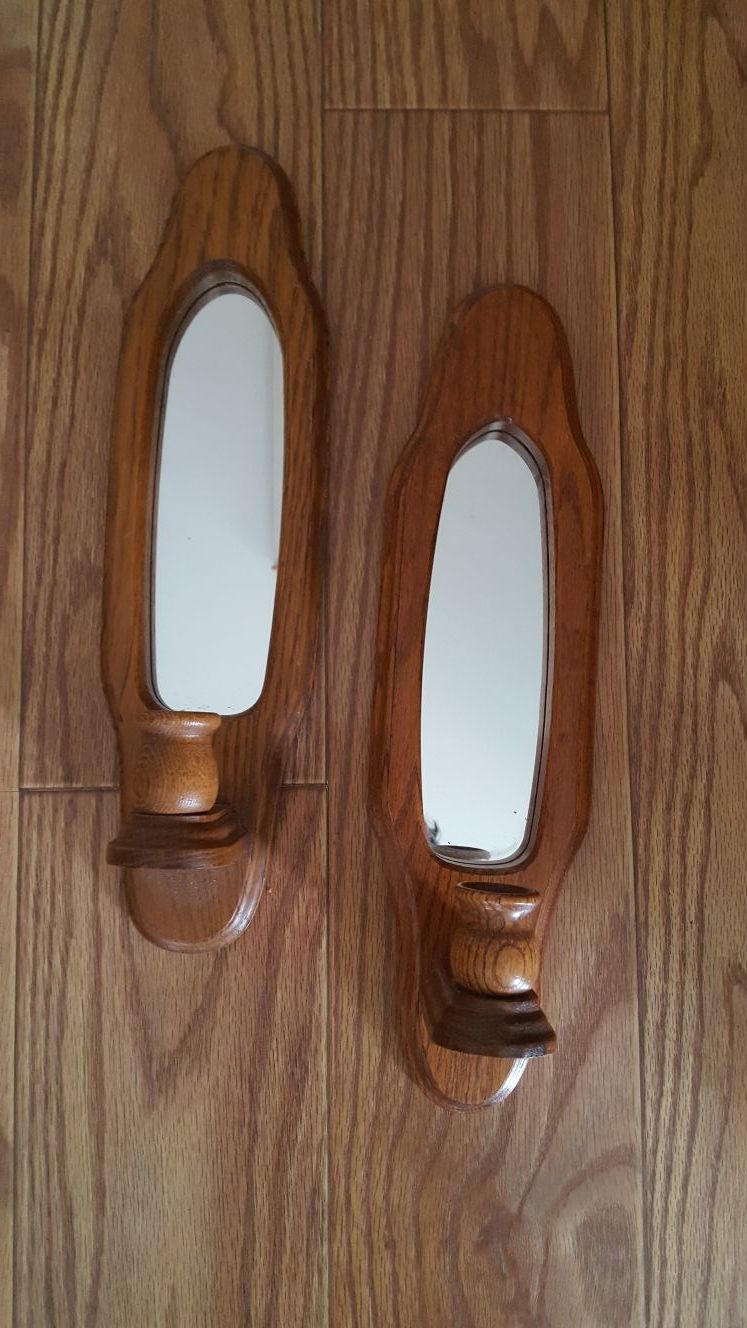 Pair of home interiors sconces
