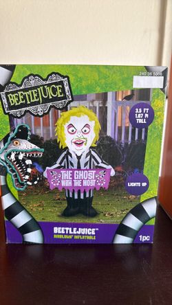 Beetlejuice blow up decor