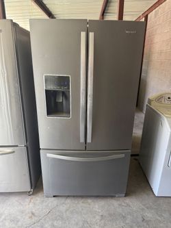 Stainless Steel Whirlpool Refrigerator And Freezer French Door