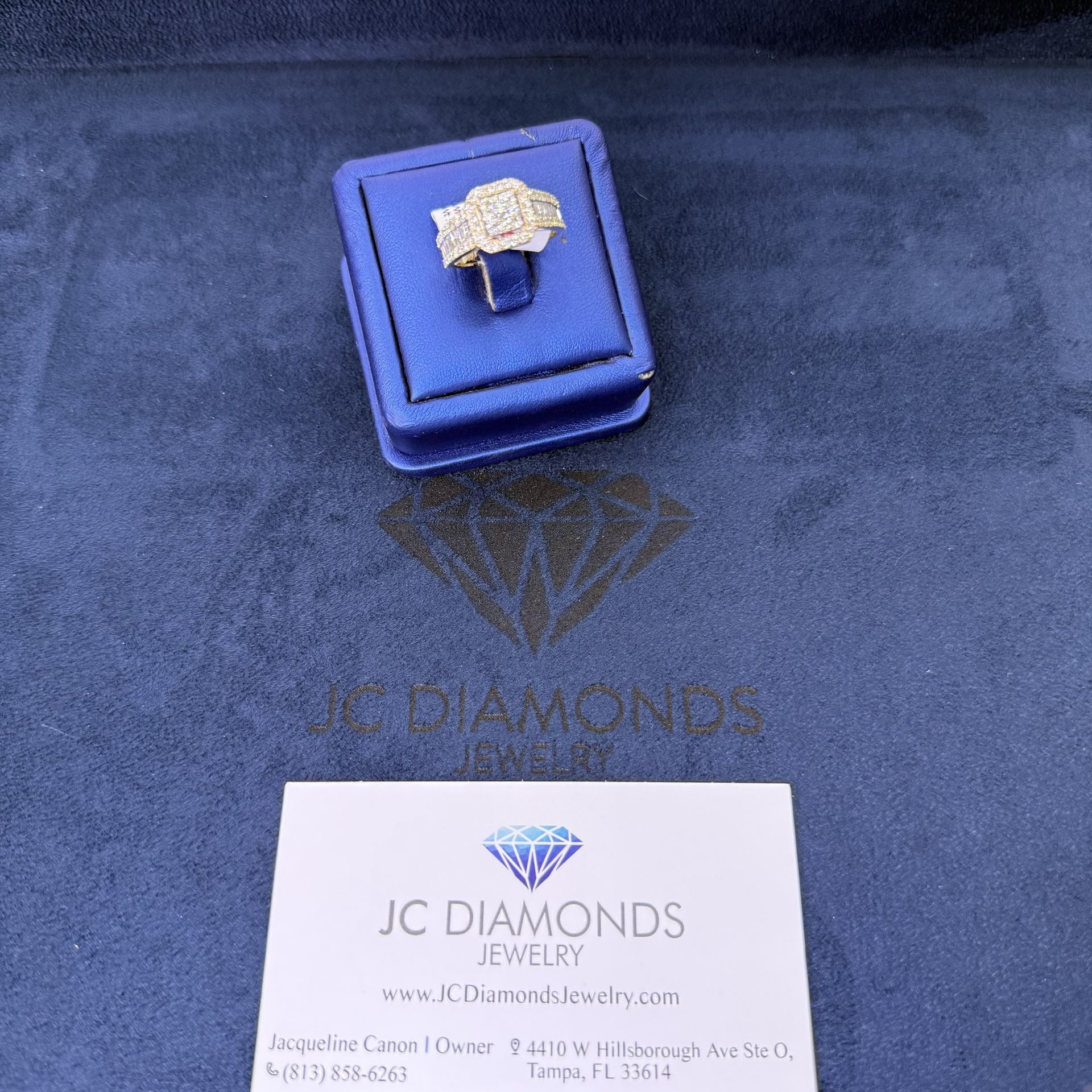 Ring Real Diamonds 💎 Yellow Gold