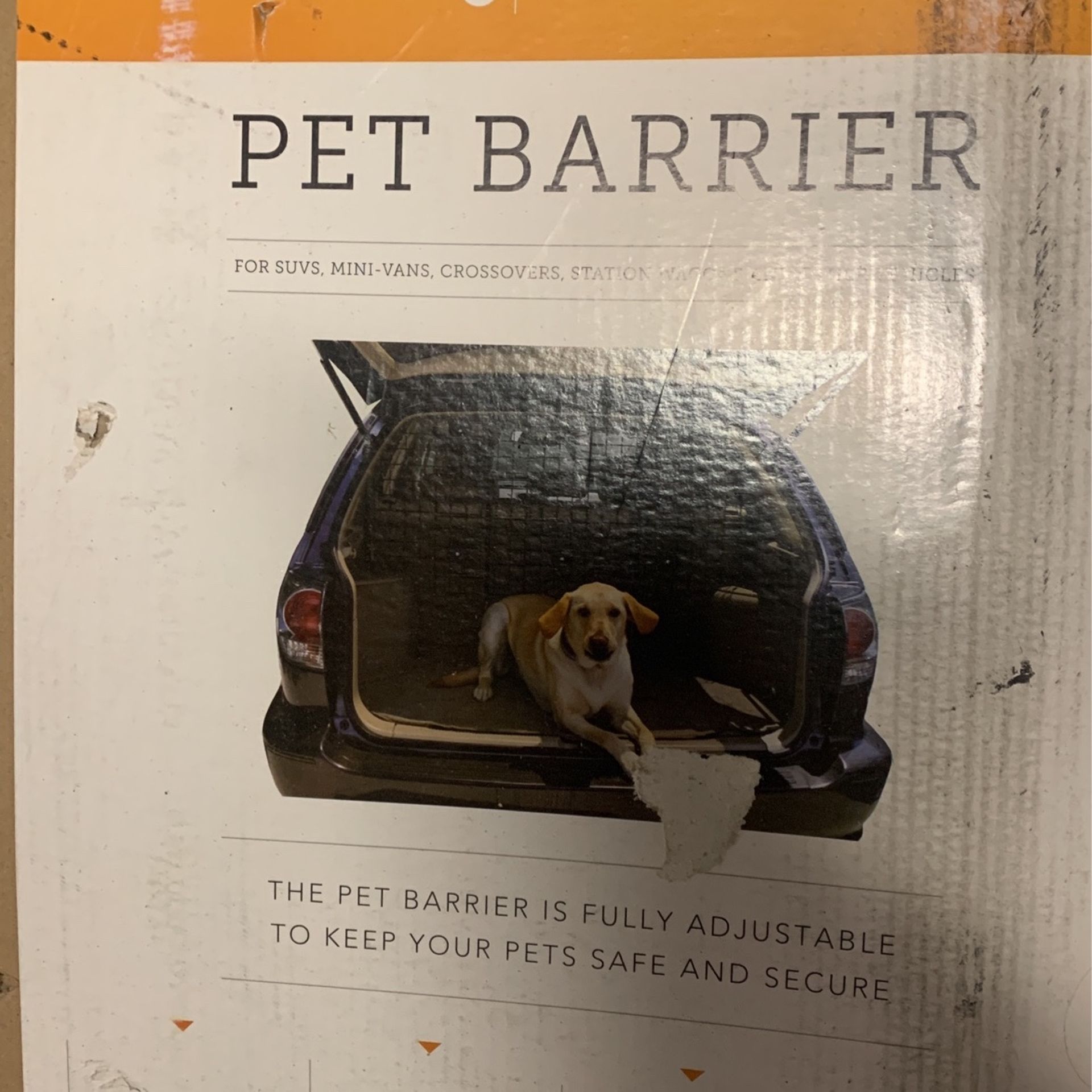 Pet Car Barrier