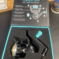 Toadfish  3000 Spinning Reel  NIB!