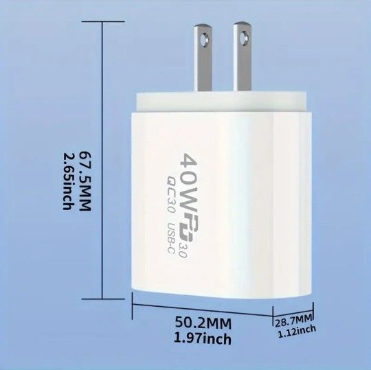 USB 3.0 And USB C Fast Charger