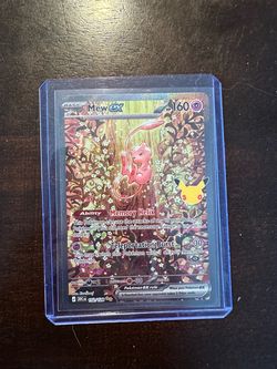 Mew ex Pokémon Card 152/128 Secret Rare - 30th Anniversary!