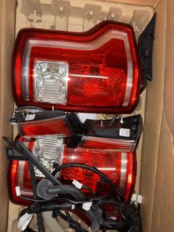 Tail Light Bulb Left Driver Side Clear & Red Lens Lamp Hand Extended Truck for Ford for F150  