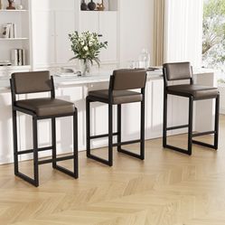 Bar stools (set of 3)