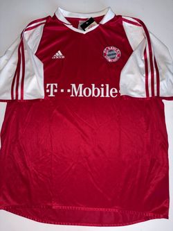 BNWT Bayern Munchen 2003 2004 Adidas Hole Jersey Size XL