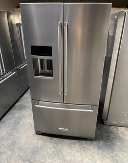 KitchenAid 36" French Door Refrigerator w/ Dispenser, LED