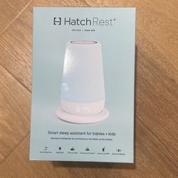 Hatch Rest Baby Sound Machine, Night Light | 2nd Gen | Sleep Trainer, Time-to-Rise Alarm Clock, White Noise Soother, Music & Stories for Nursery, Todd
