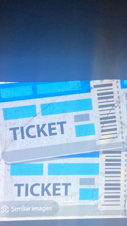 (2) tickets // RODNEY CARRINGTON