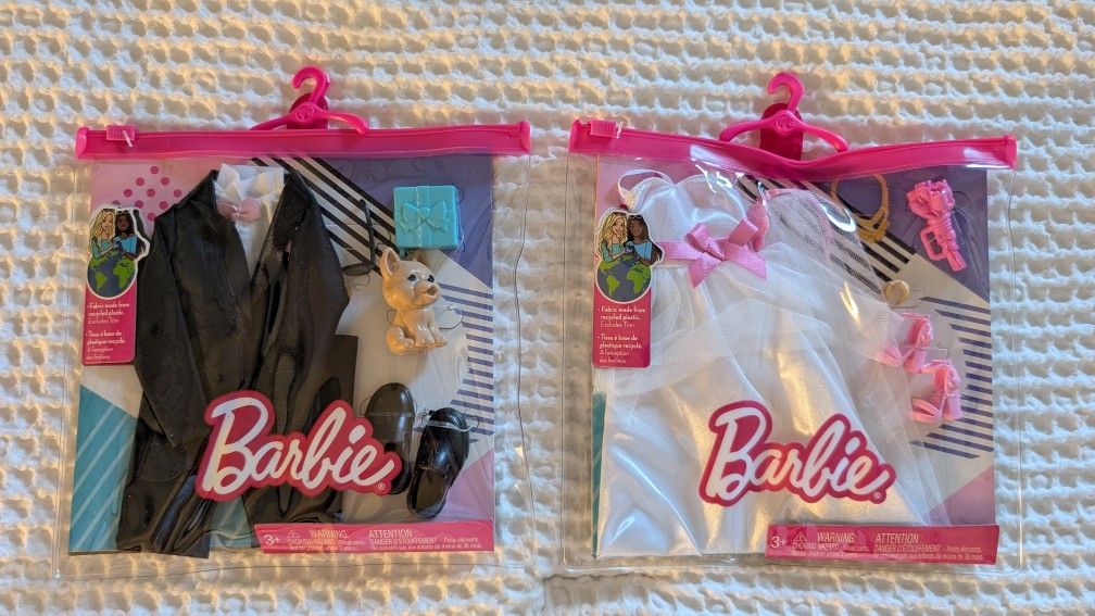 Barbie 2022 Wedding Clothes