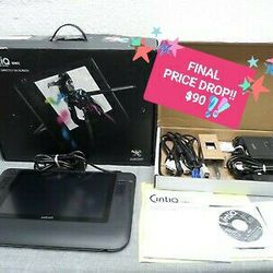 **FINAL PRICE DROP - $90 !!** ARTISTS INTERACTIVE PEN GRAPHICS TABLET - Cintiq 12 WX- Digital Graphics Tablet