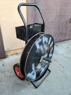 Metal Strapping Cart