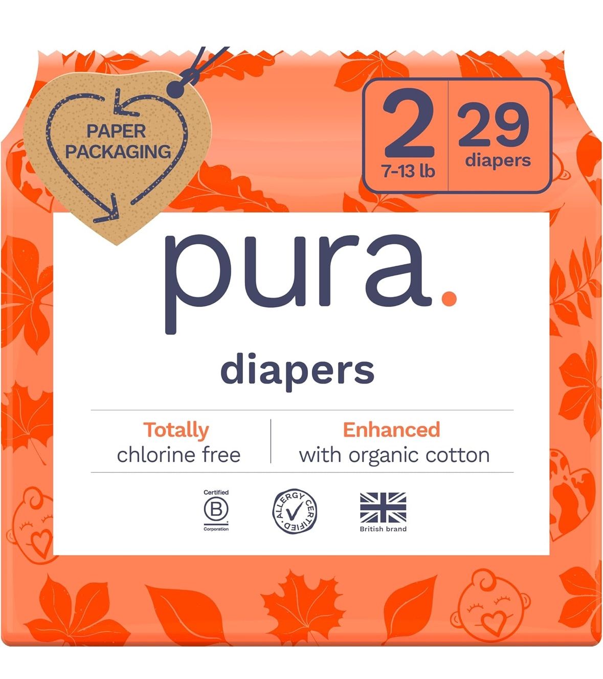 Pura Diapers Size 2
