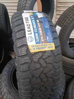 New Set of tires 275 55 20 LEAO TIRES