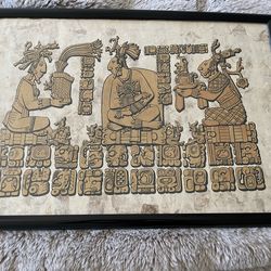 Mayan art print