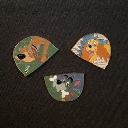 Disney Pins - Lady And The Tramp