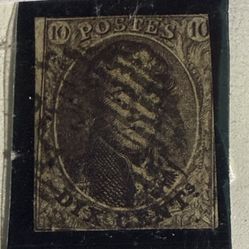 King Leopold I Stamps All In Fine To Very Fine Condition